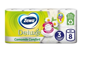 Hartie igienica Zewa Camomile 3 straturi 8 role